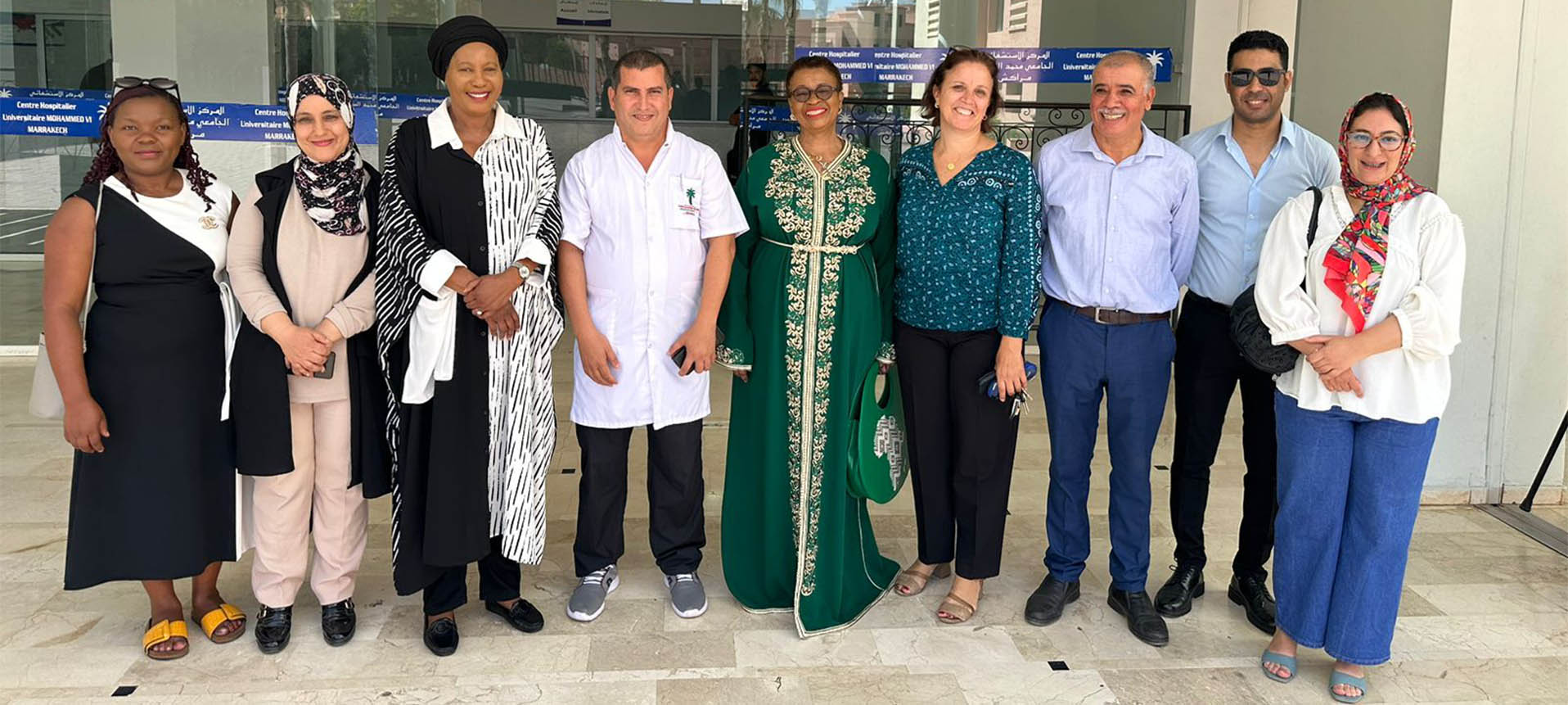 Visite des Ministres Malawienne et Ougandaise au CHU de Marrakech