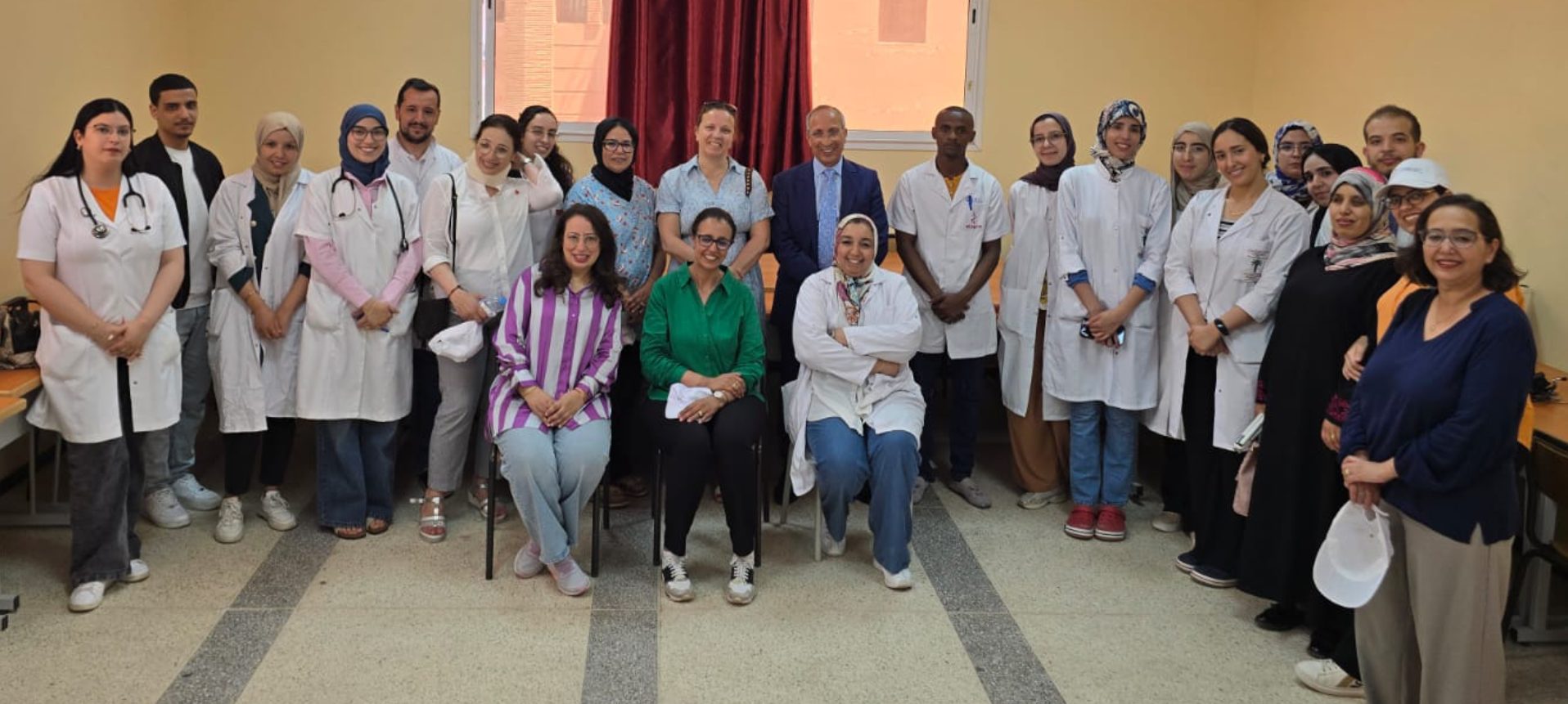 المركز الاستشفائي الجامعي محمد السادس يشارك في قافلة طبية متعددة التخصصات لفائدة طلبة جامعة القاضي عياض بمراكش