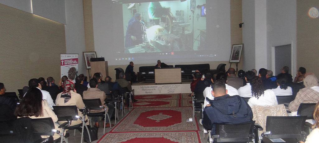 Premier Masterclass International du service d’urologie du Centre Hospitalo- Universitaire Mohammed VI de Marrakech
