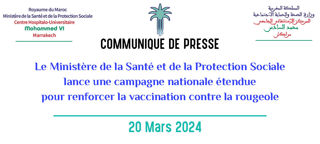 La campagne nationale étendue pour renforcer la vaccination contre la rougeole