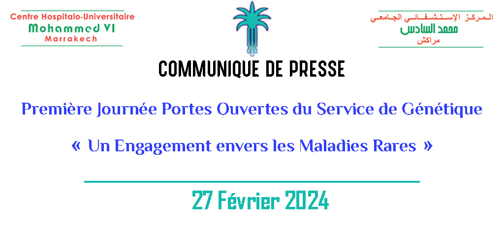 Première Journée Portes Ouvertes du Service de Génétique