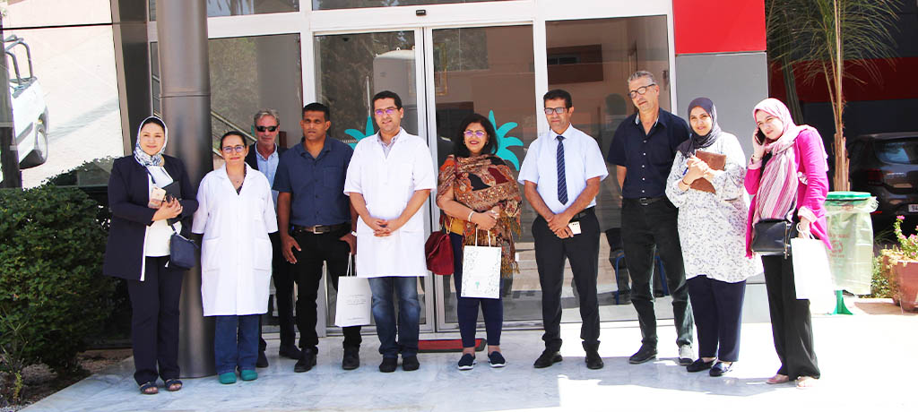 Visite de la délégation médicale de la République du Suriname au CHU Mohammed VI de Marrakech