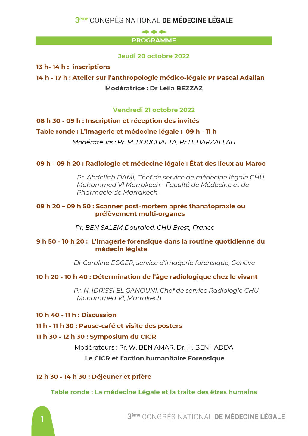 3eme Congres Medecine legale 2022 2