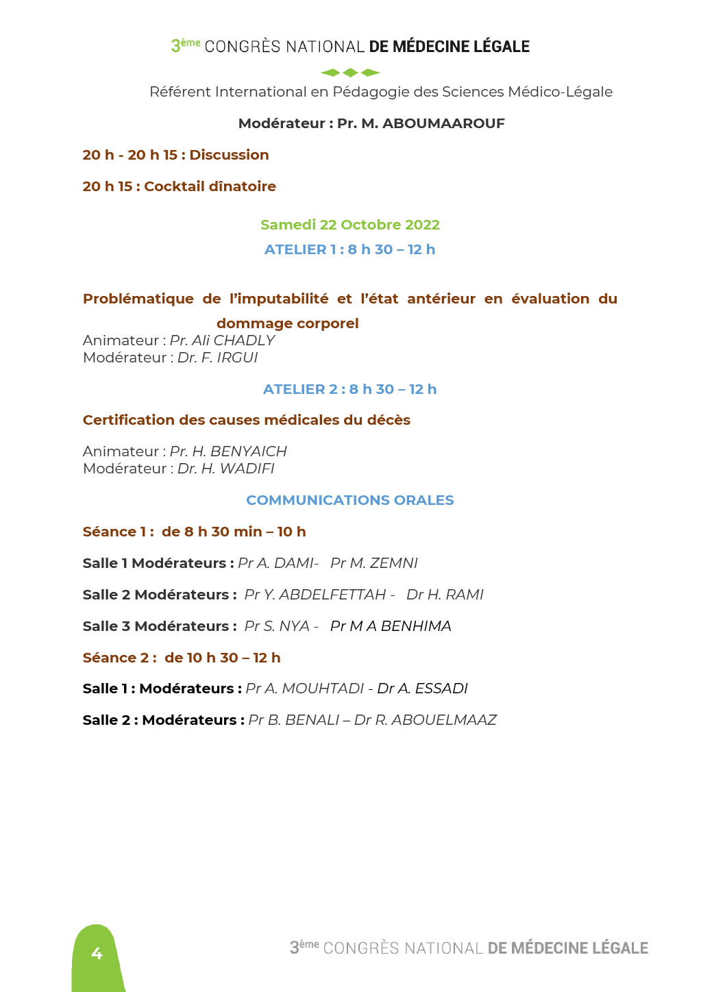 3eme Congres Medecine legale 2022 5