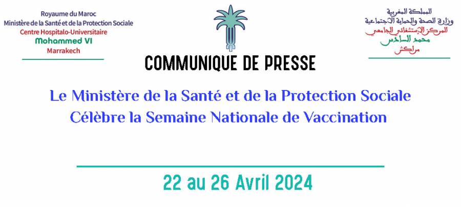 Le Ministère de la Santé et de la Protection Sociale Célèbre la Semaine Nationale de Vaccination