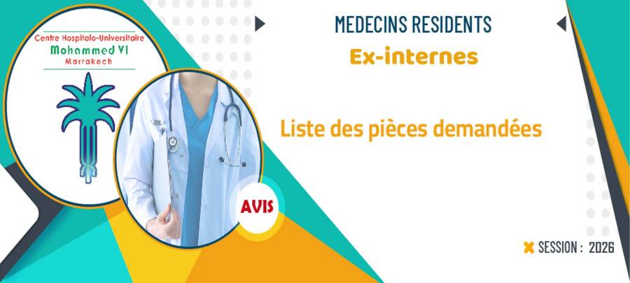 Avis aux médecins résidents 