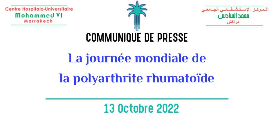 La journée mondiale de la polyarthrite rhumatoïde